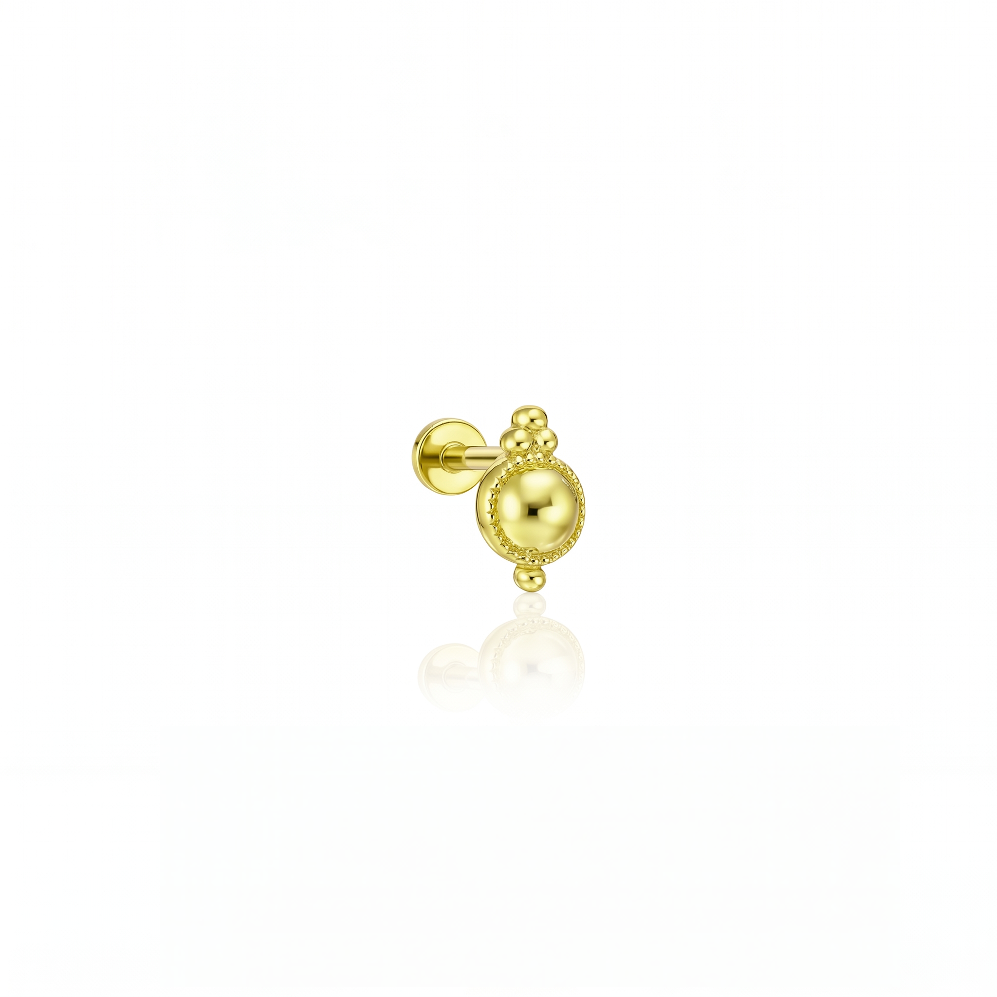 14 Ayar Altın Tragus Piercing