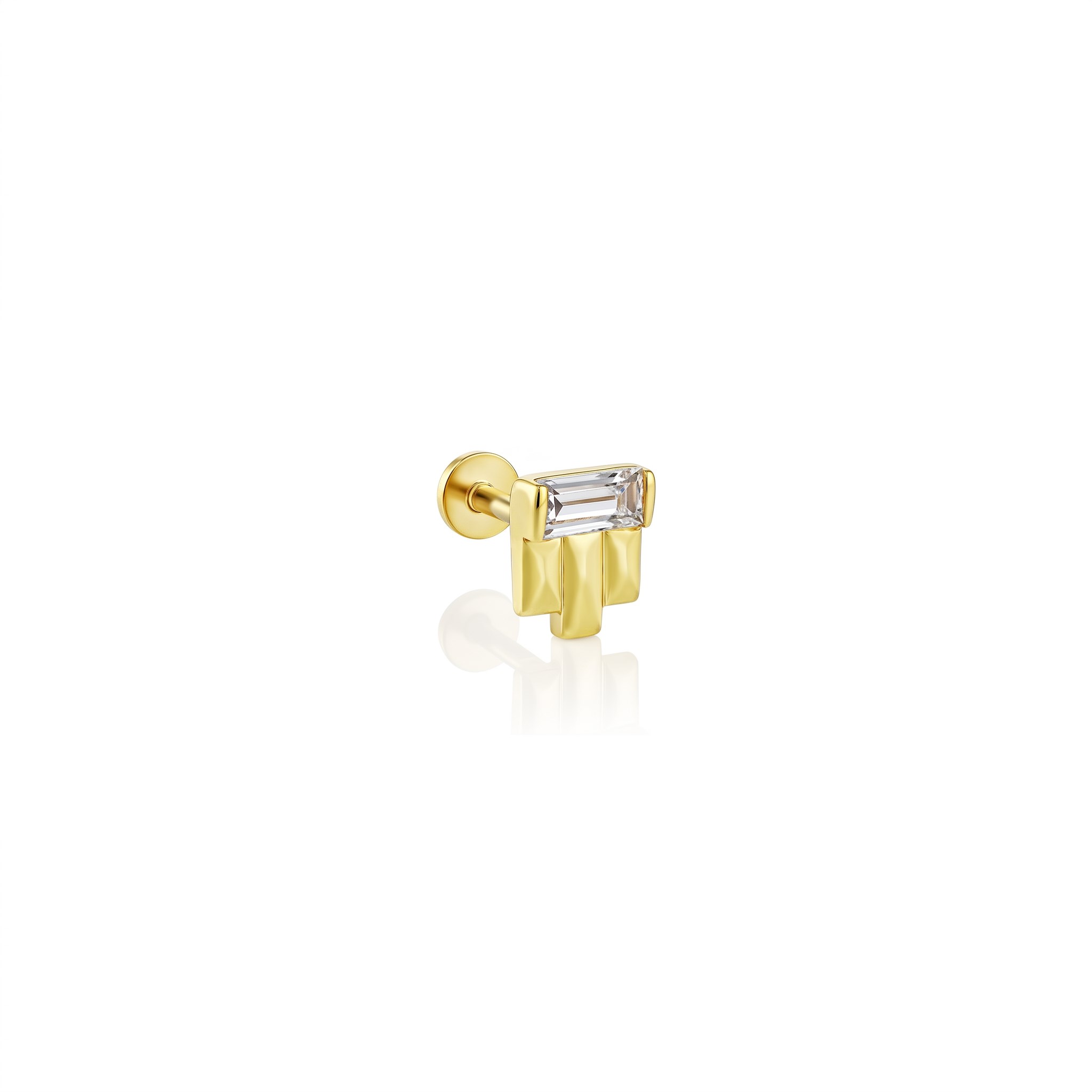 14 Ayar Altın Tragus Piercing