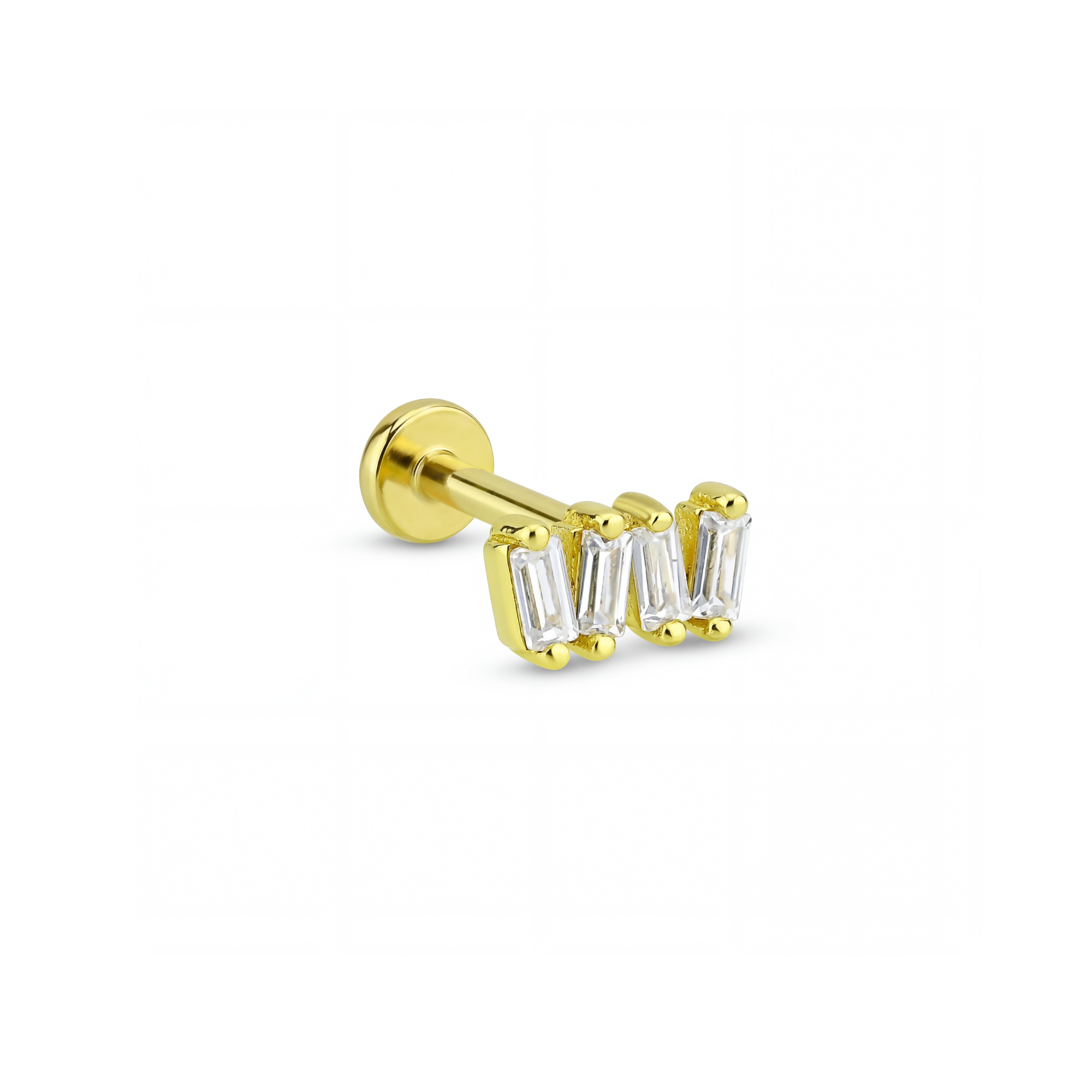 14 Ayar altın Tragus Piercing