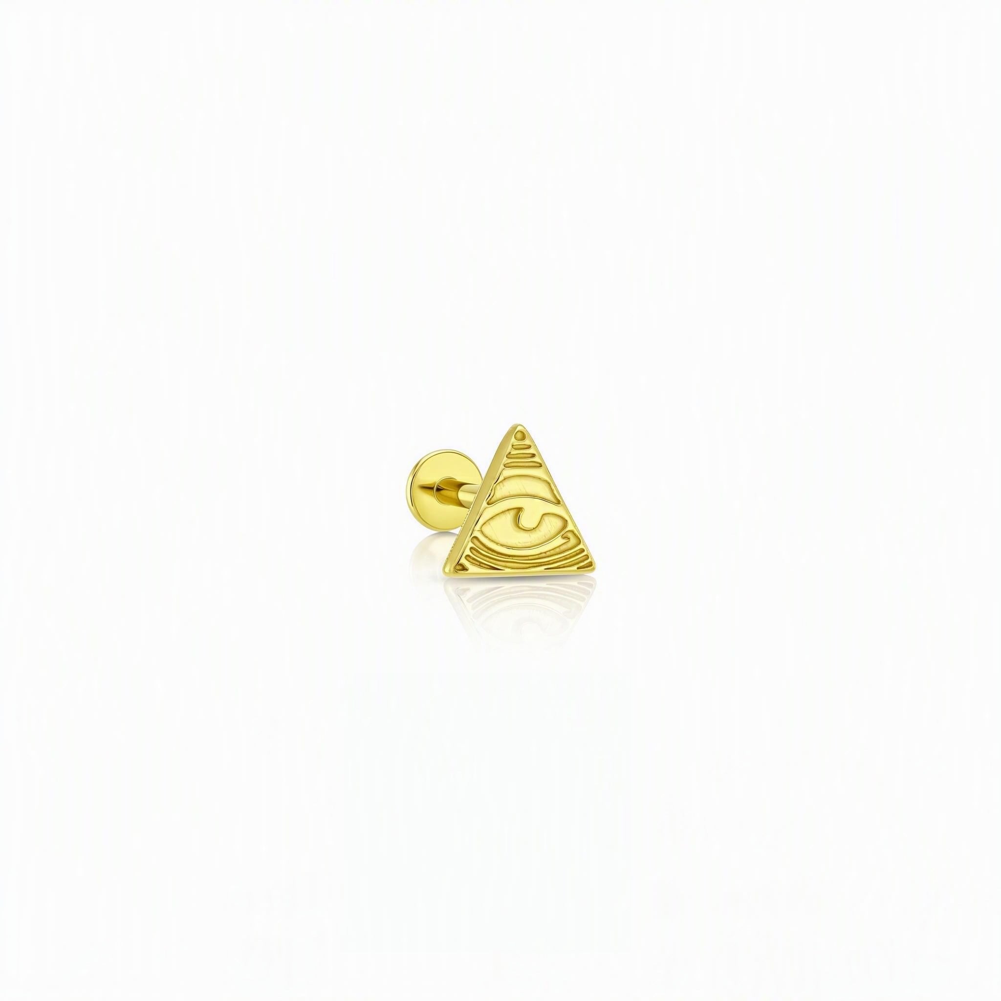 14 Ayar Altın Tragus Piercing