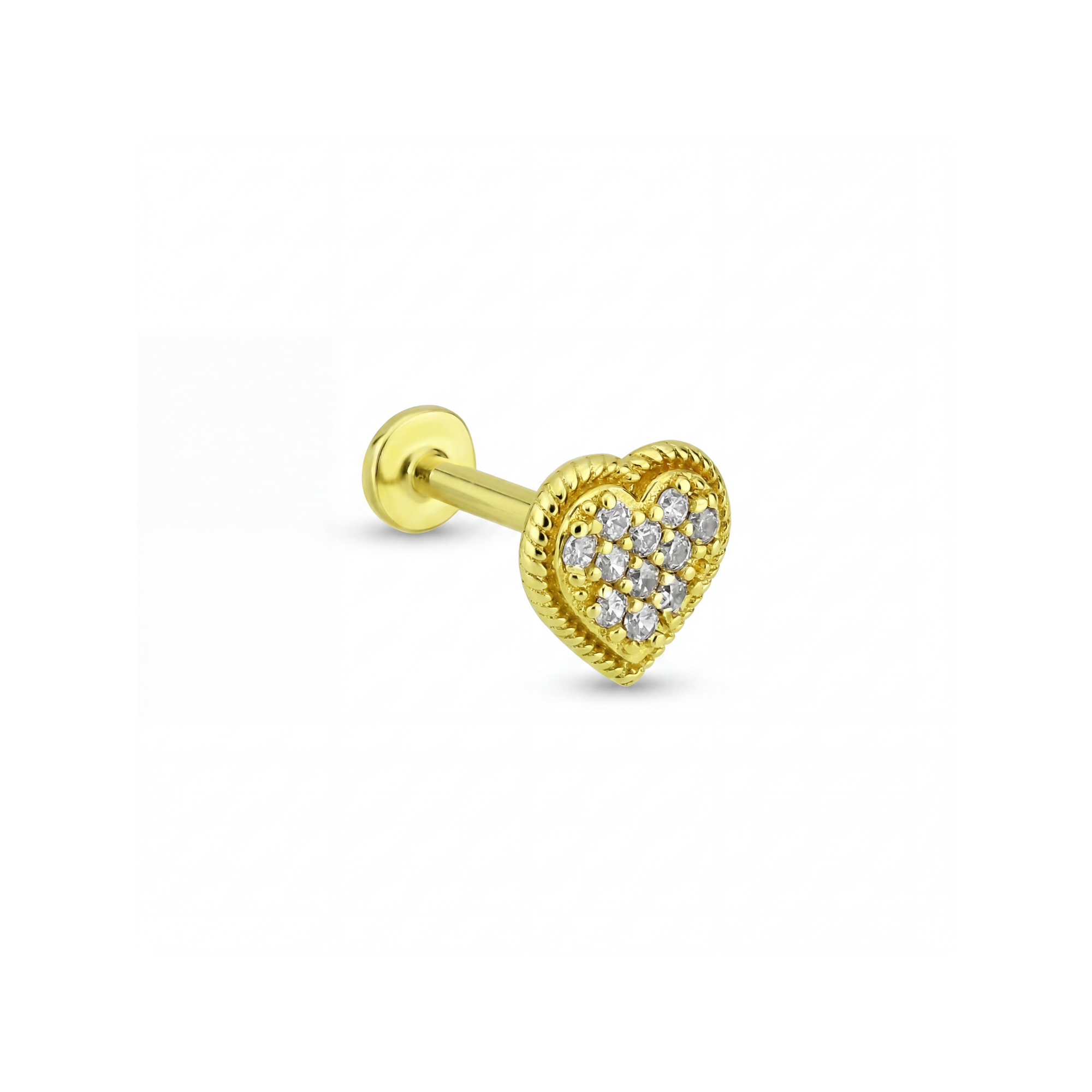 14 Ayar Altın Tragus Piercing