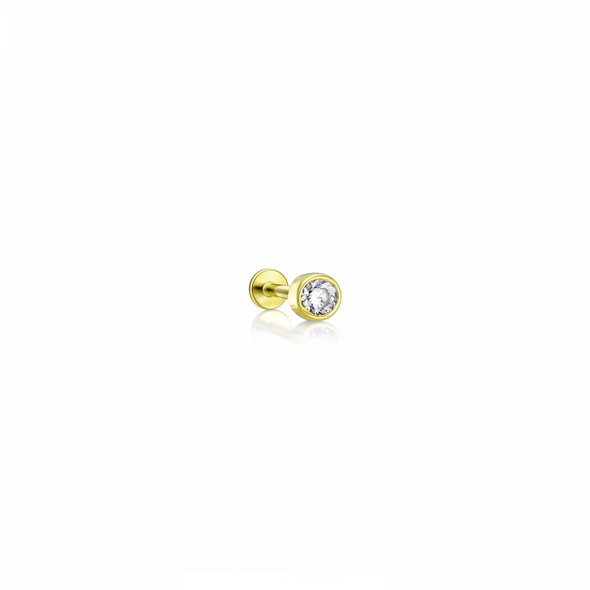 14 Ayar Altın Tragus Piercing