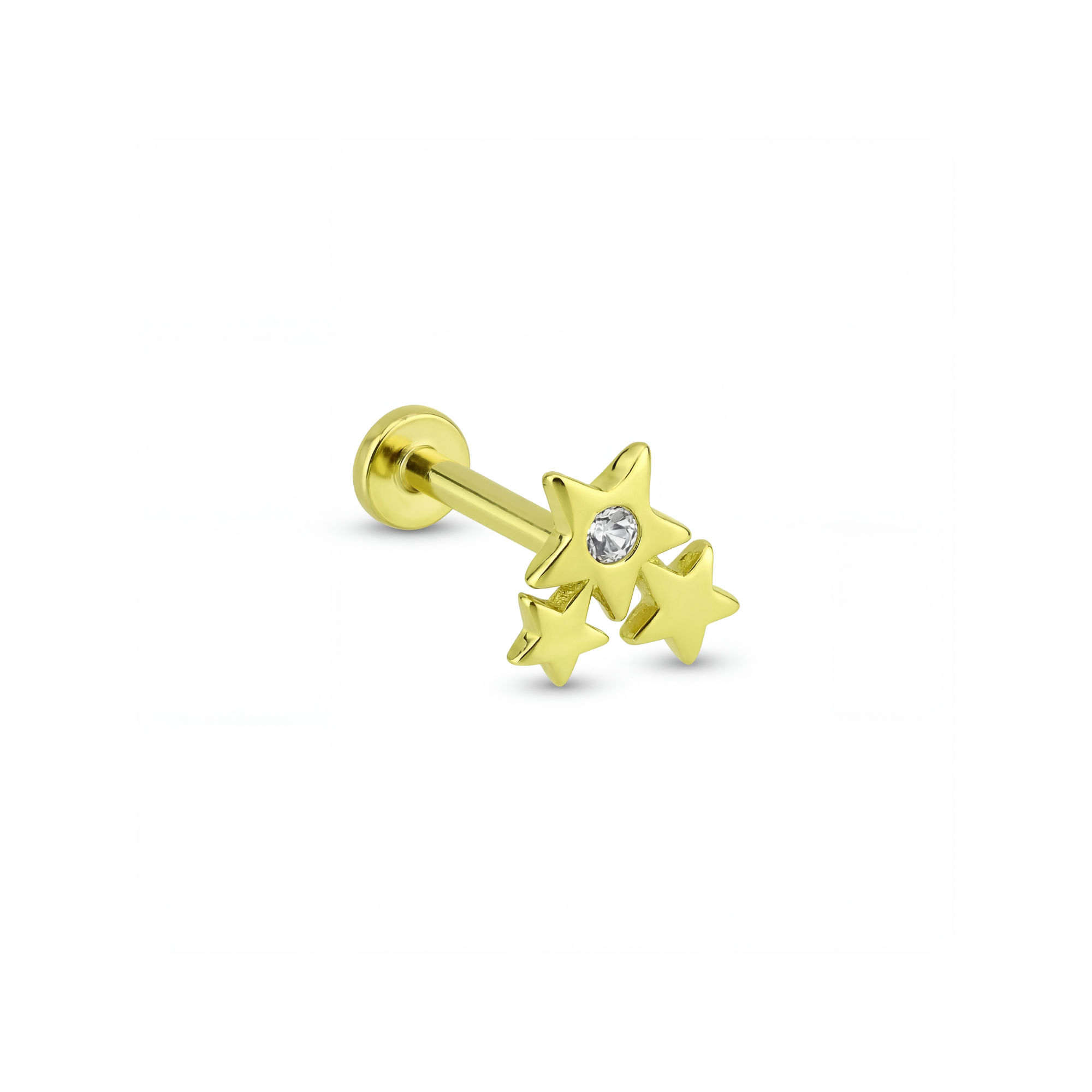 14 Ayar Altın Tragus Piercing