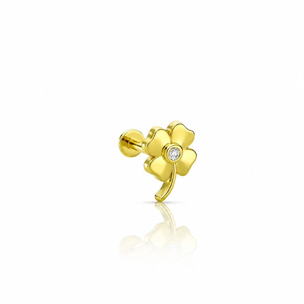 14 Ayar Altın Tragus Piercing