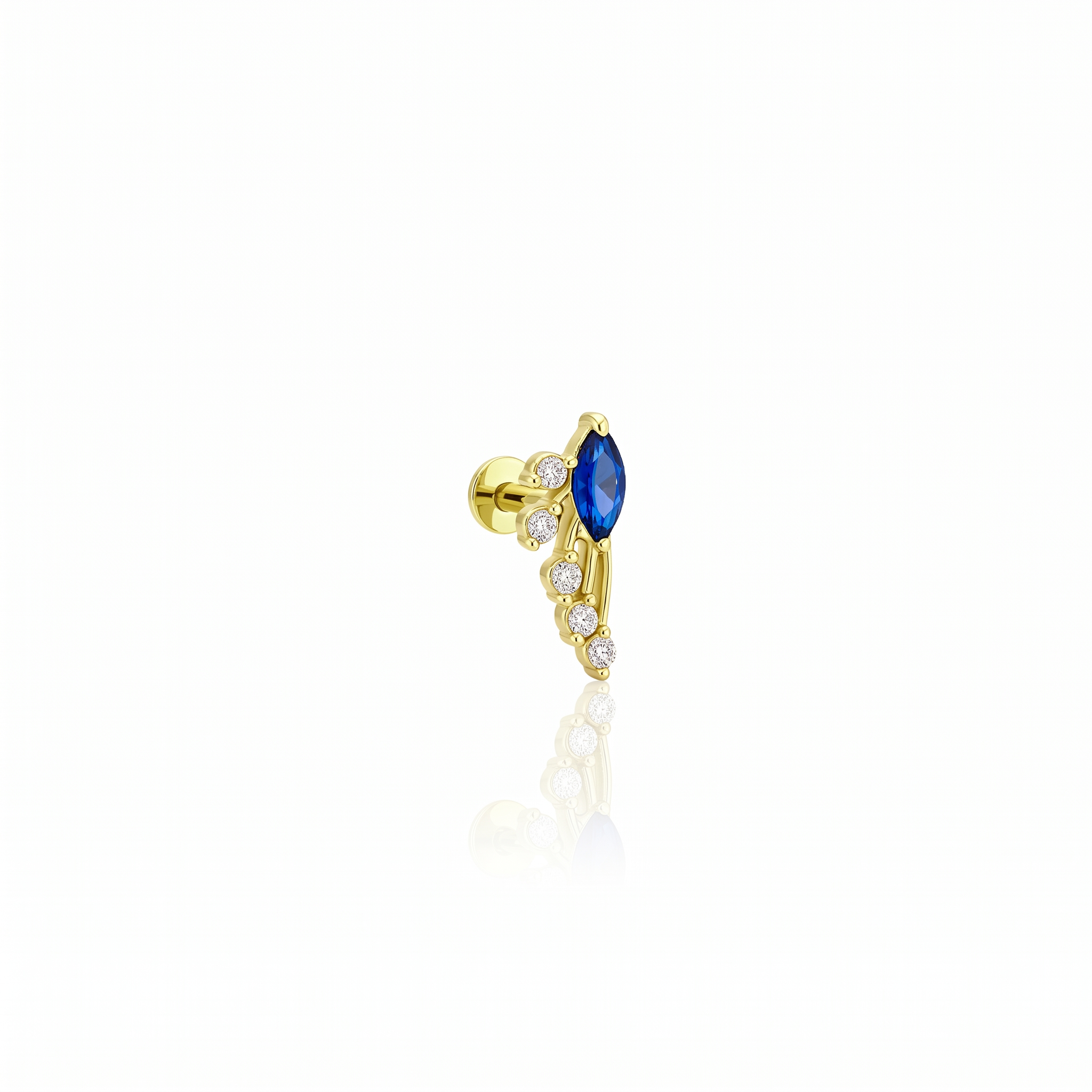 14 Ayar Altın Tragus Piercing
