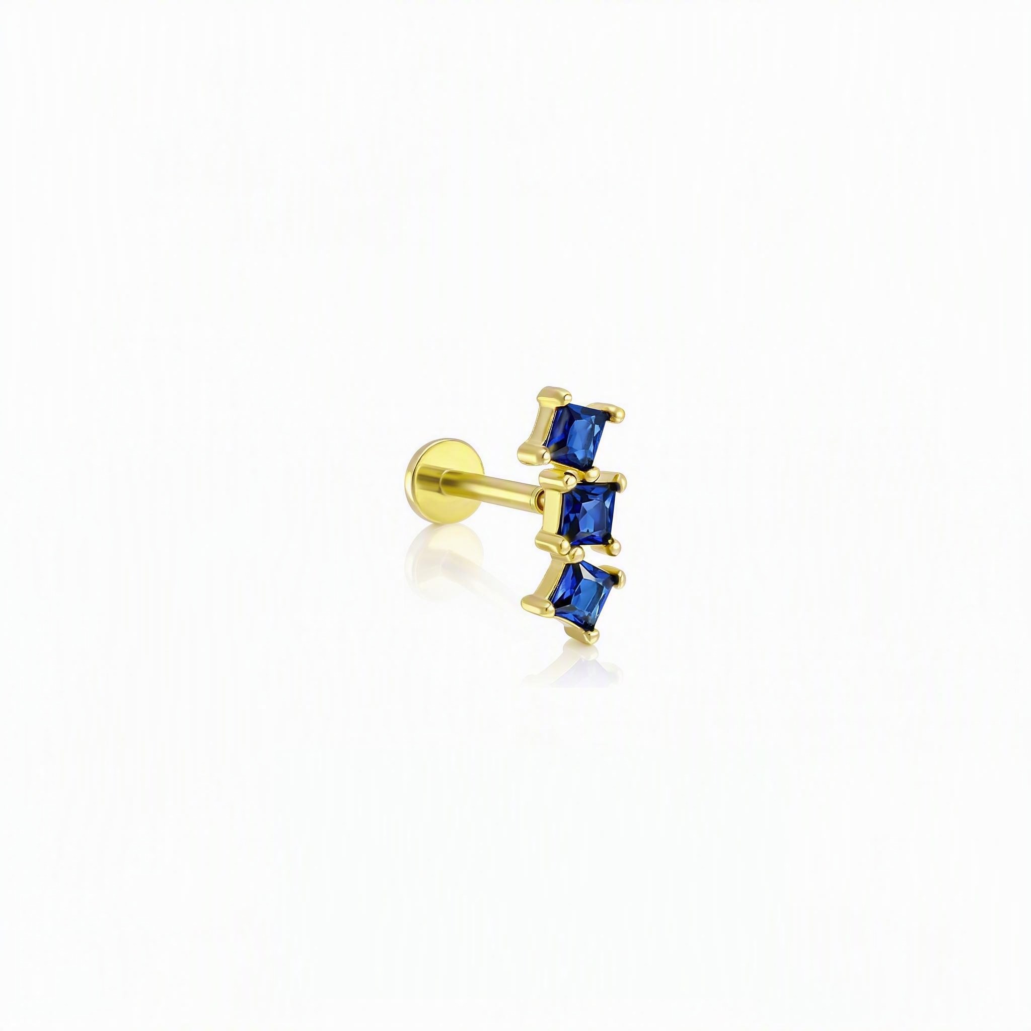 14 Ayar Altın Tragus Piercing