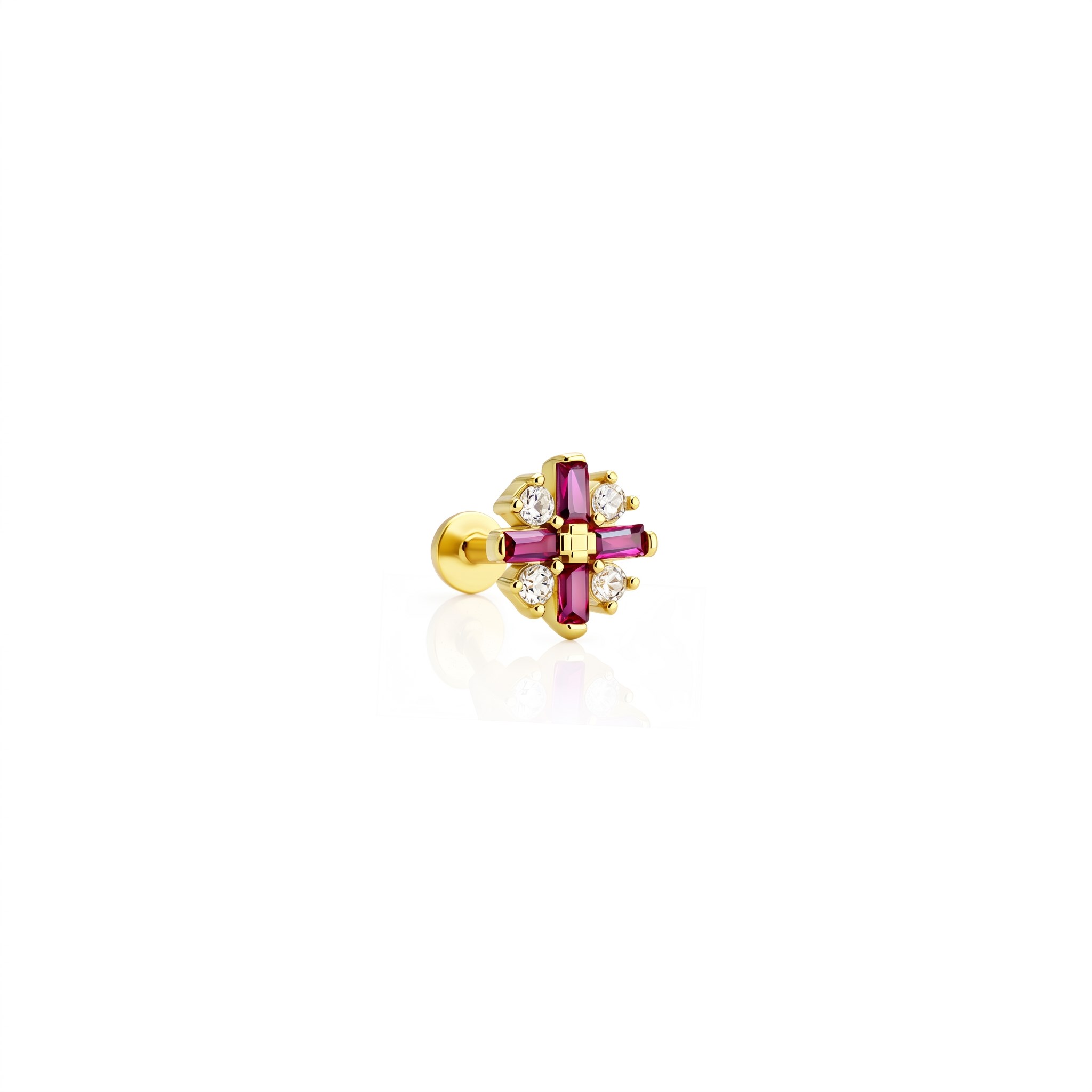14 Ayar Altın Tragus Piercing