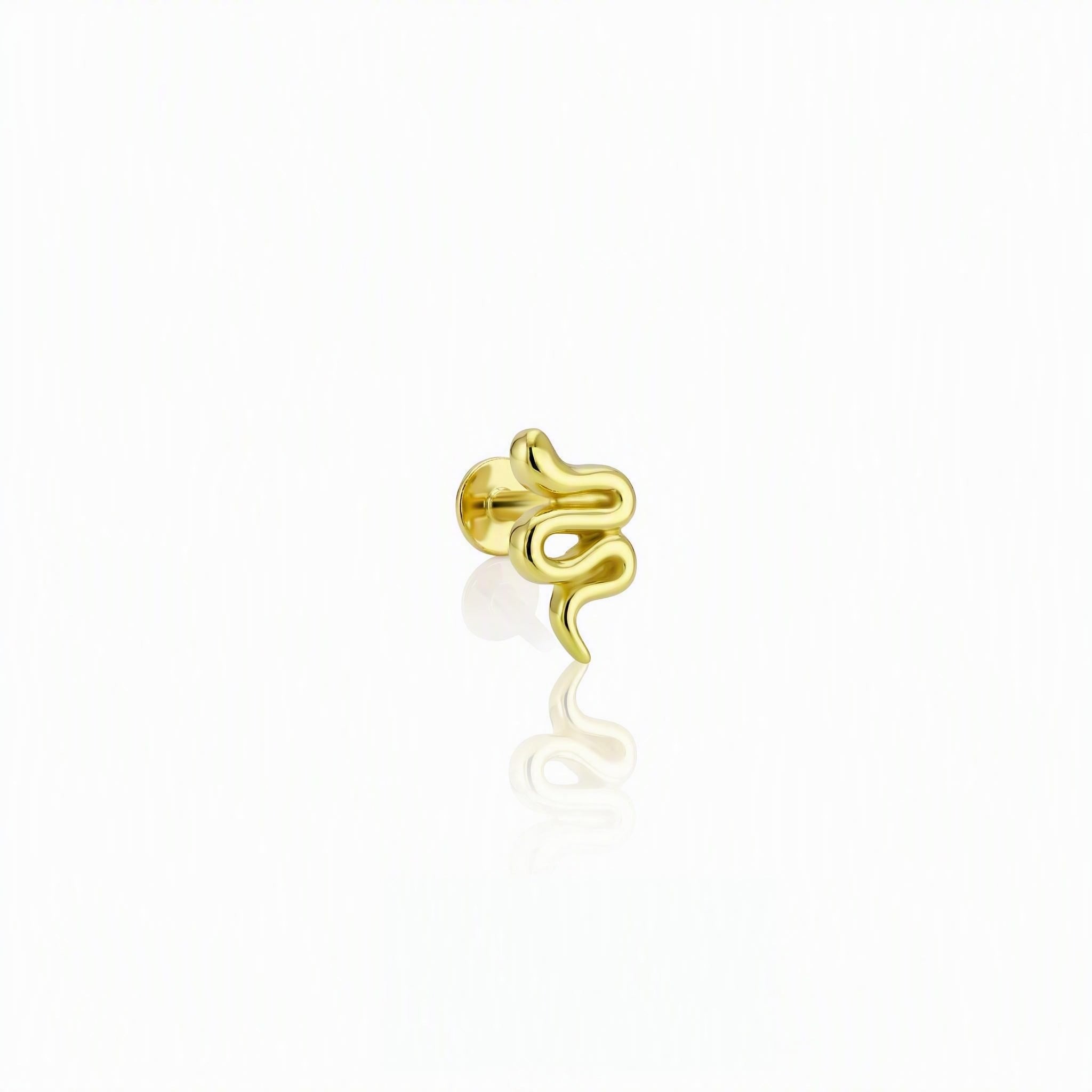 14 Ayar Altın Tragus Piercing