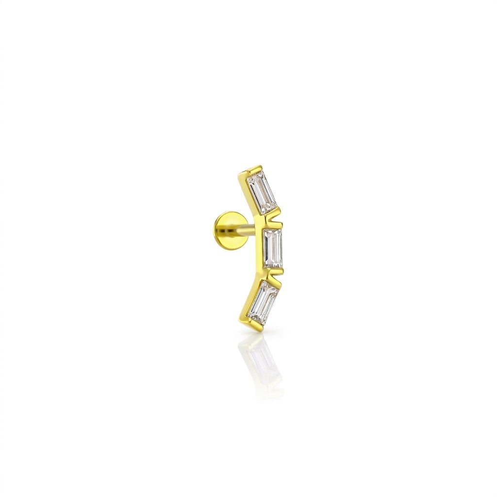 14 Ayar Altın Tragus Piercing