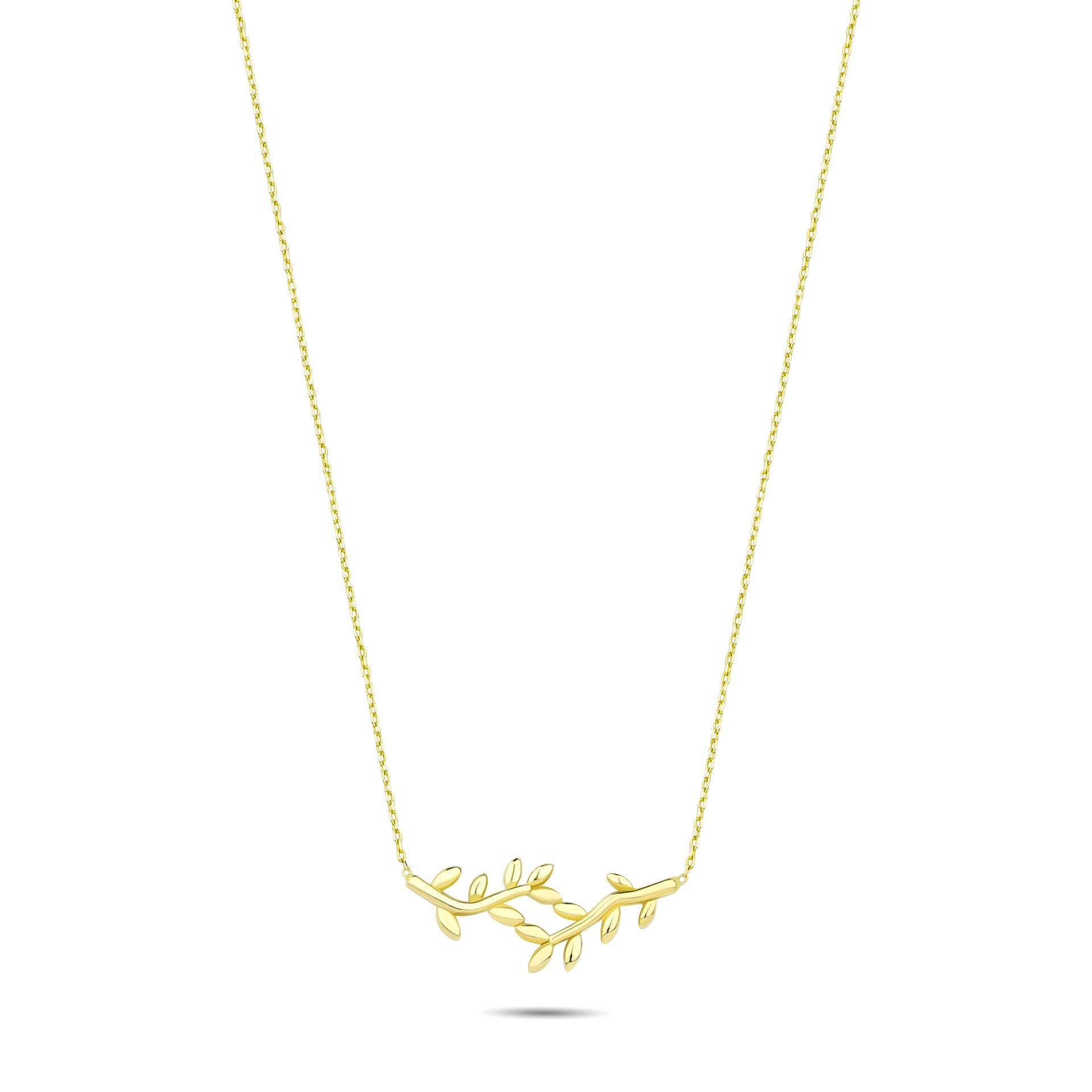 14 Ayar Altın Trend Kolye