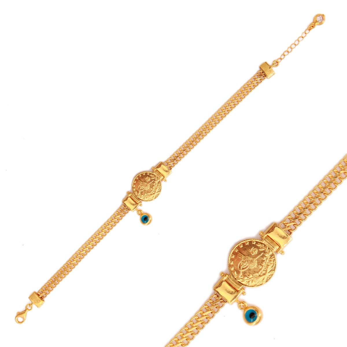 22 Ayar Çeyrek Reşat Altınlı Bileklik