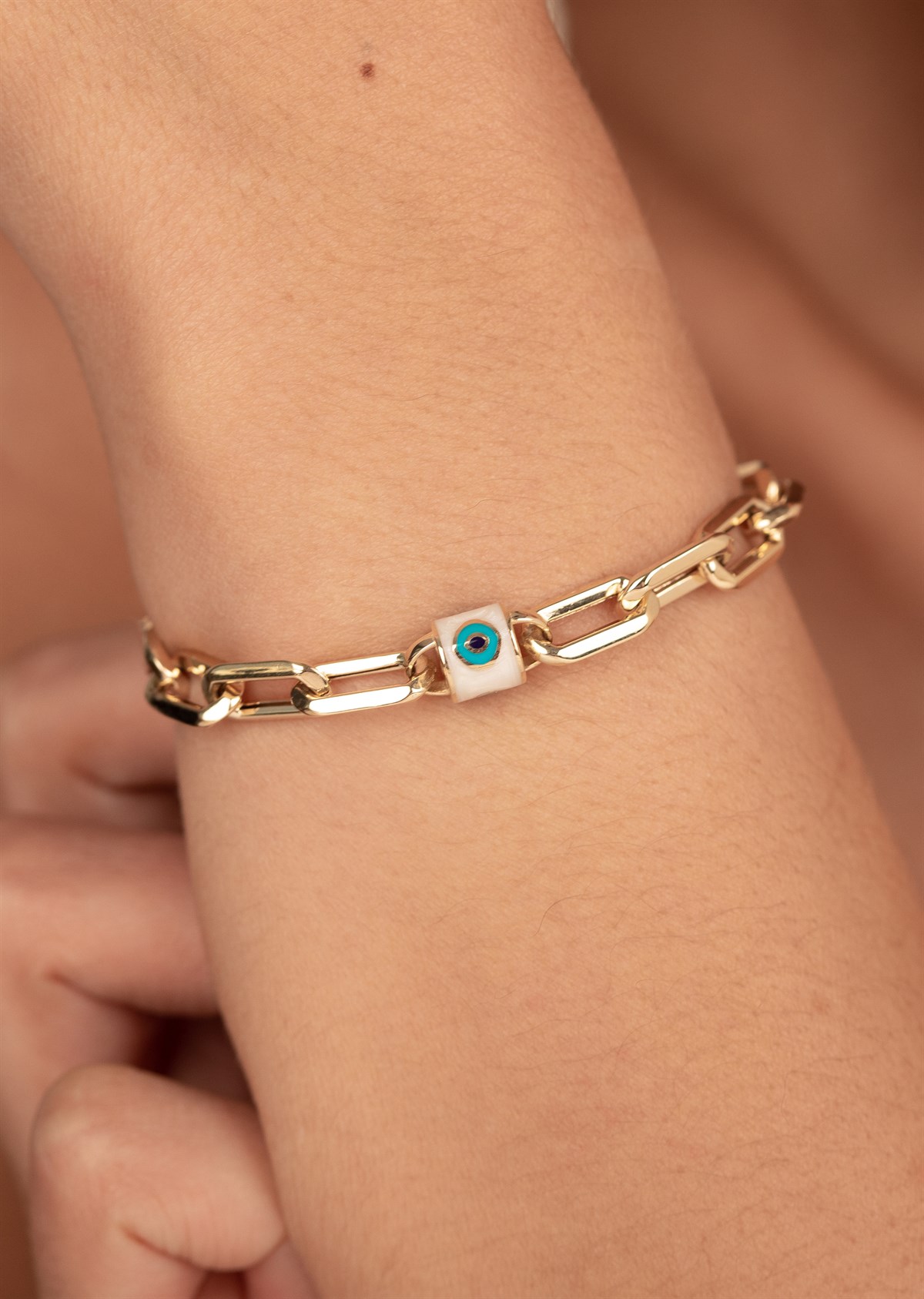 Altın Mineli Trend Bileklik