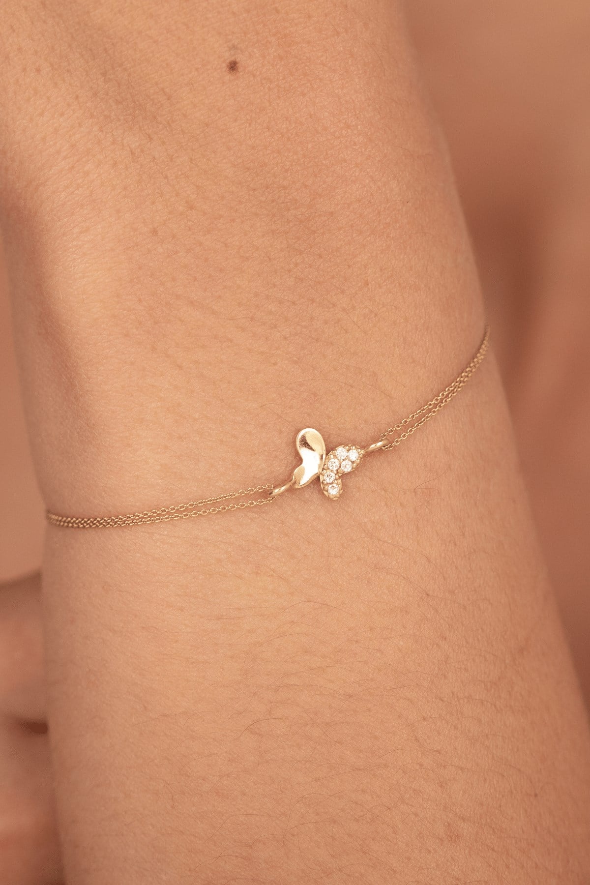 Altın Minimal Bileklik