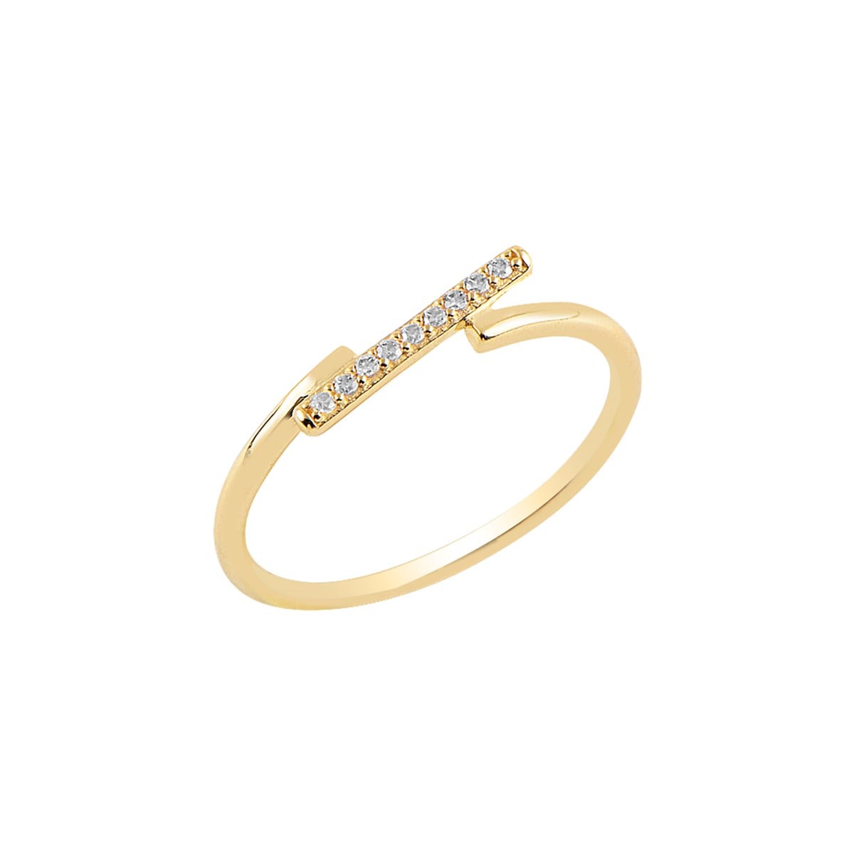 Altın Minimal Trend Yüzük