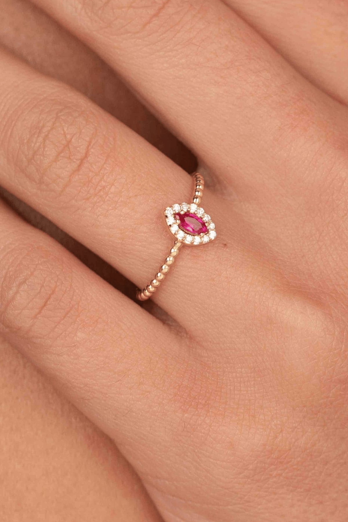 Altın Minimal Yüzük