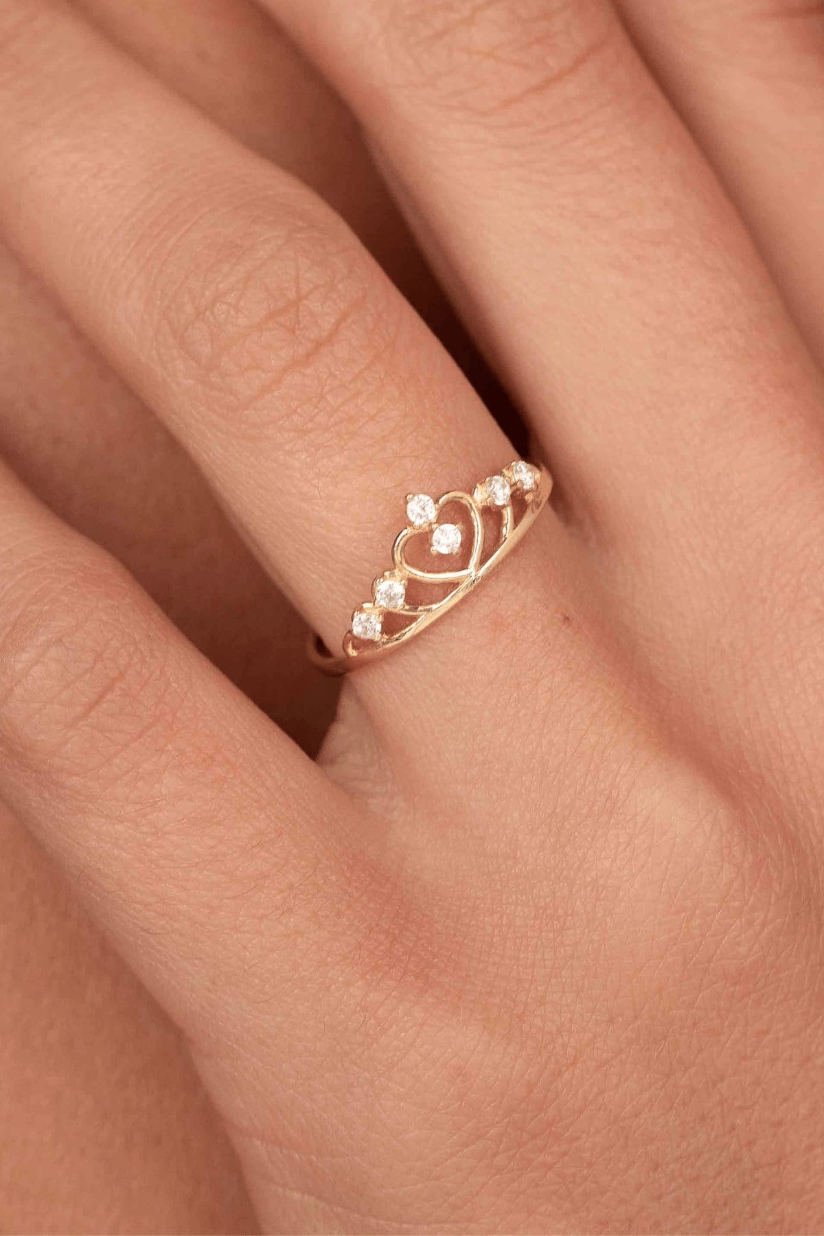 Altın Minimal Yüzük