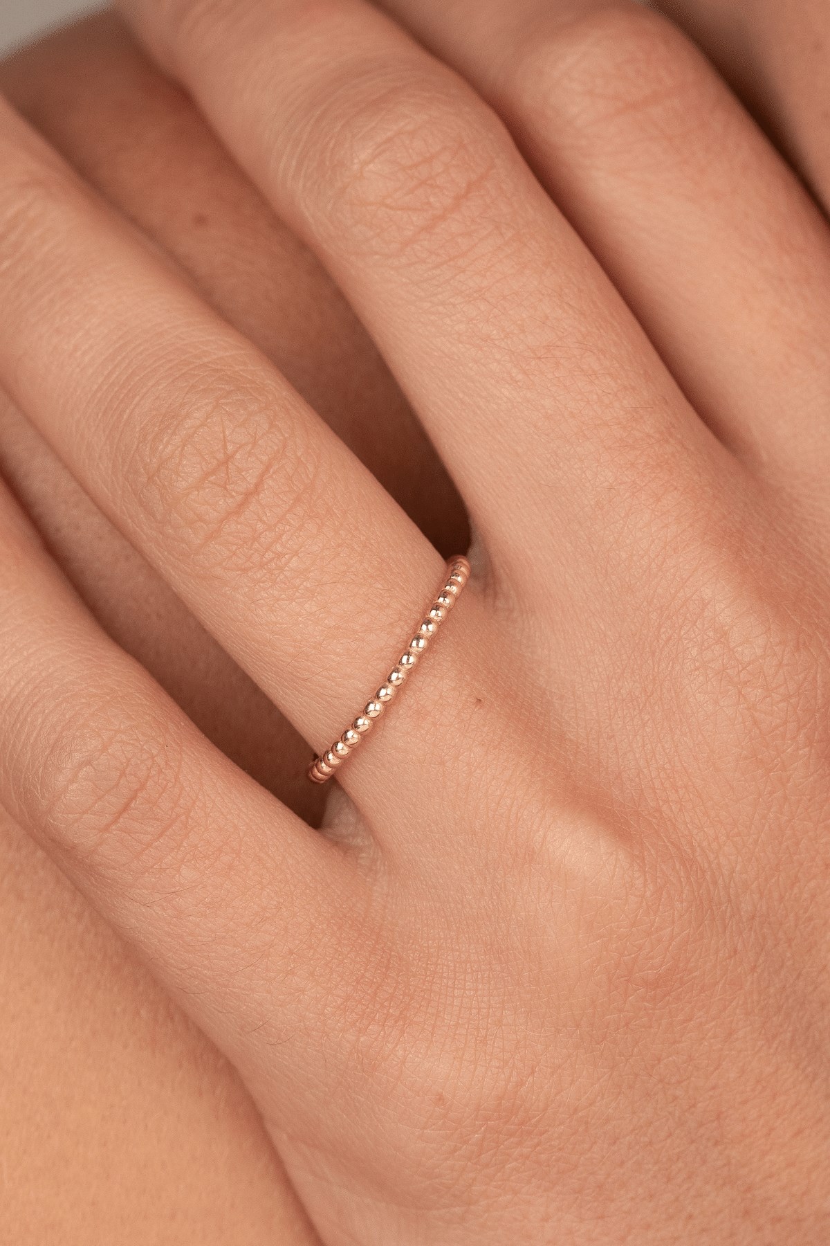 Altın Minimal Yüzük