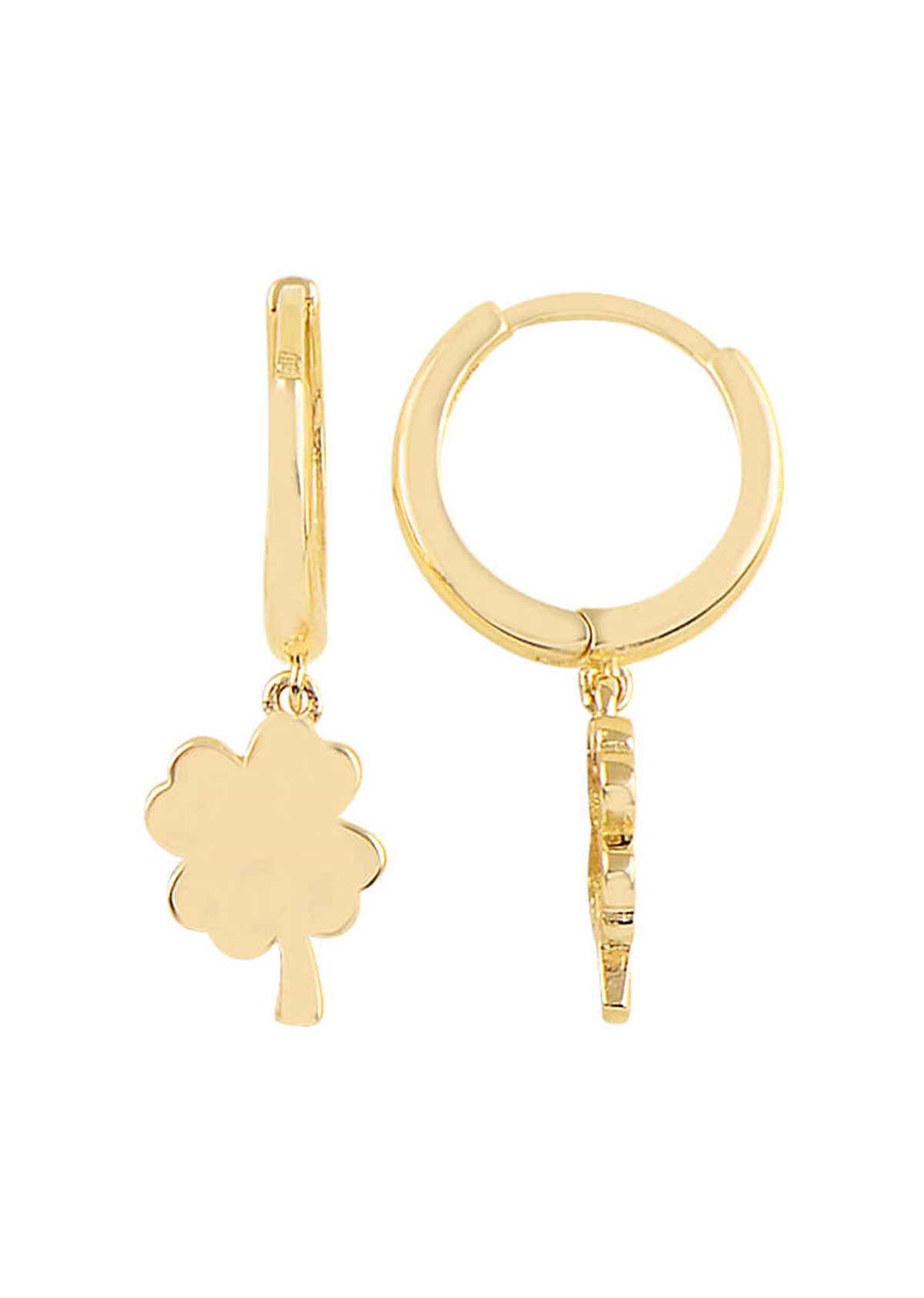 Altın Sallantılı Halka Küpe