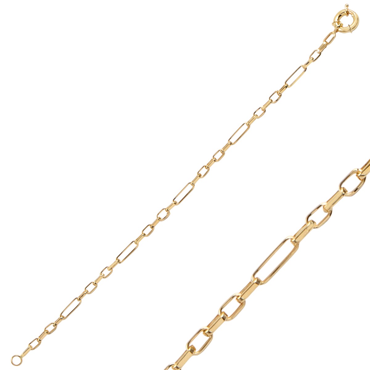 Altın Taşsız Bileklik