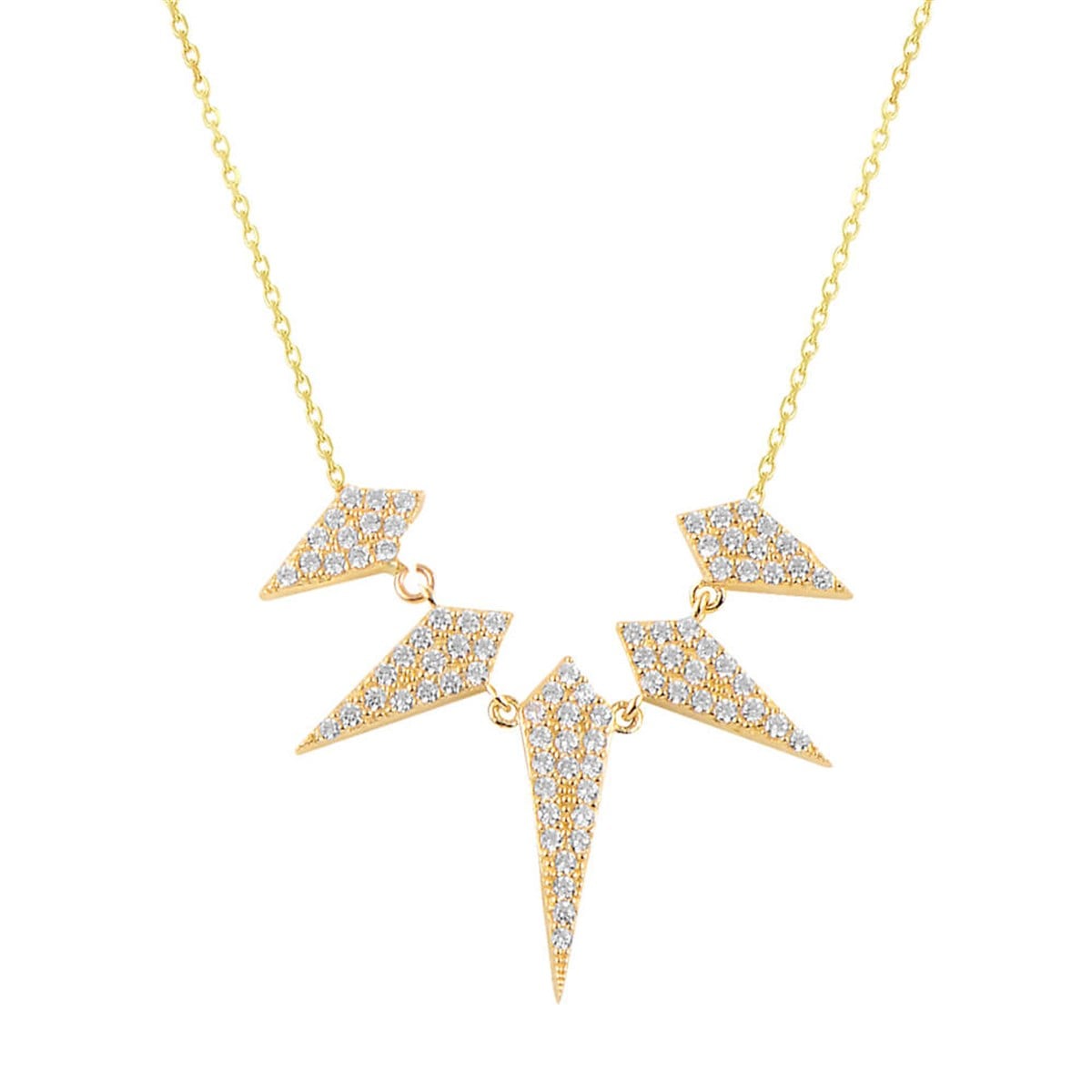 Taşlı Tasarım Kolye