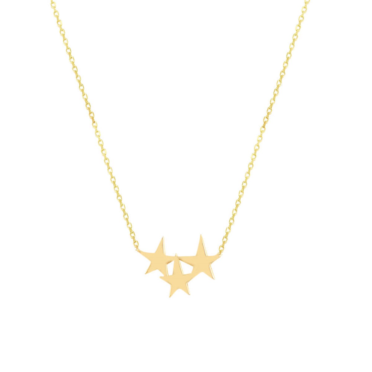 Taşsız Yıldız Kolye