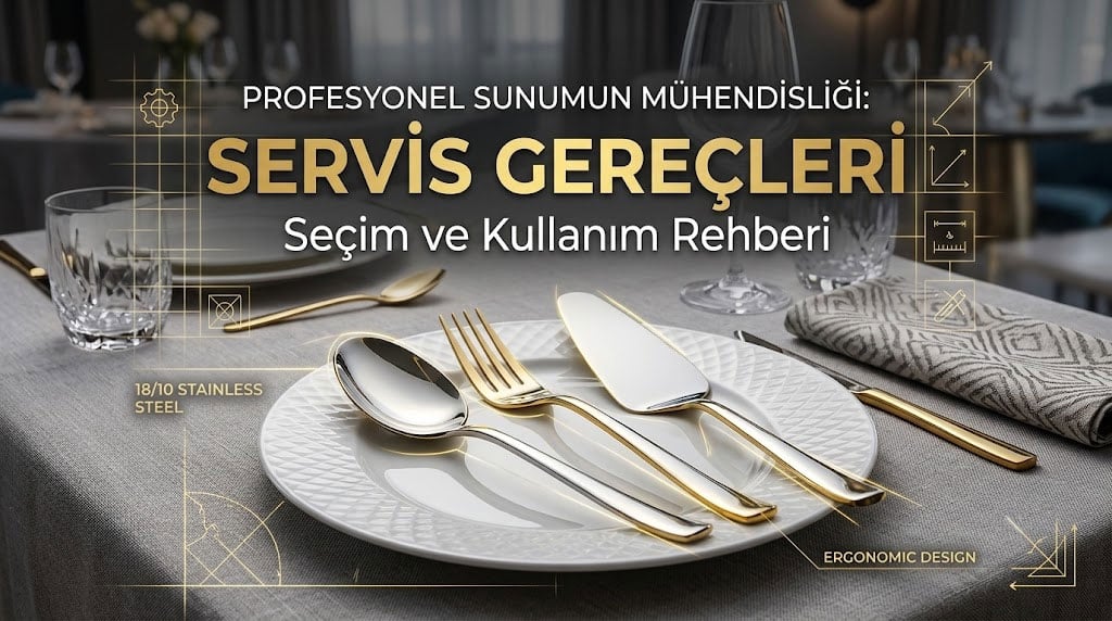 Profesyonel Sunumun Mühendisliği Servis Gereçleri Seçim ve Kullanım Rehberi