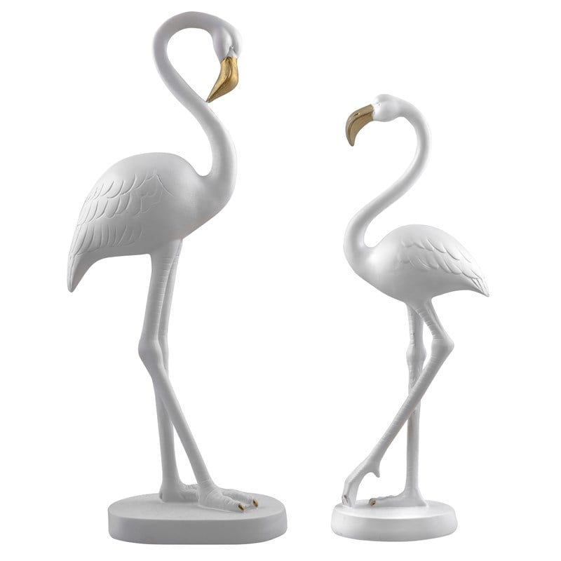 2'li Flamingo Beyaz - Kare Home