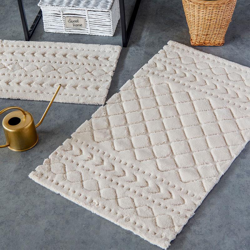 Aztech 2'li Banyo Paspası Bej - HC&W