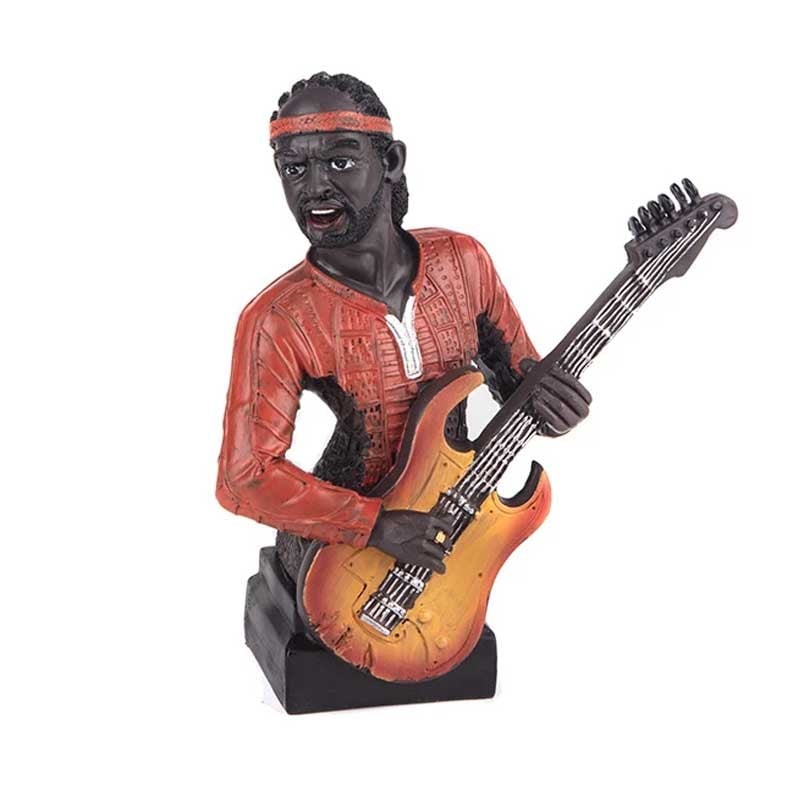 Biev 18 cm Jazzcı Müzisyen Biblo Gitarist - Biev