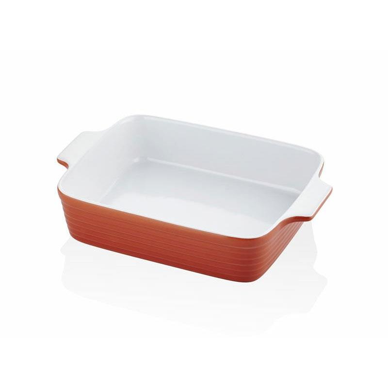 Brandani Dikdörtgen Fırın Kabı Kiremit 33x23x7 cm - Brandani