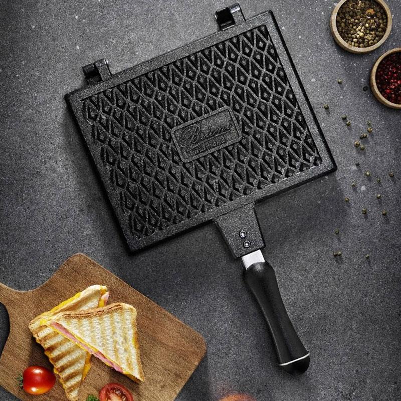 Brioni Diamond Tost Grill Maxi Boy Ocak Üstü Tost Makinesi