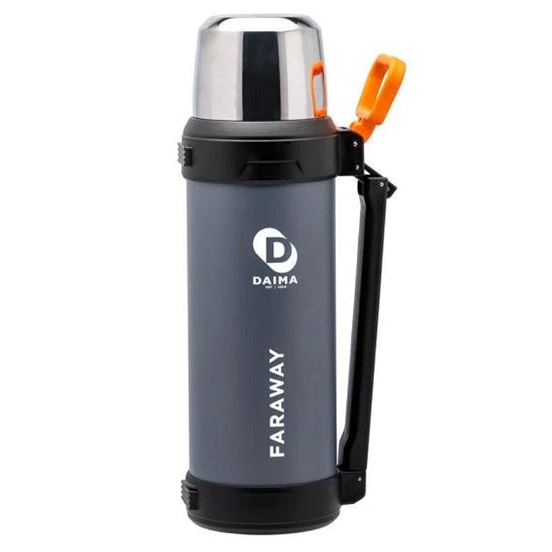 Daıma Faraway 2500 Ml Çelik Termos Gri