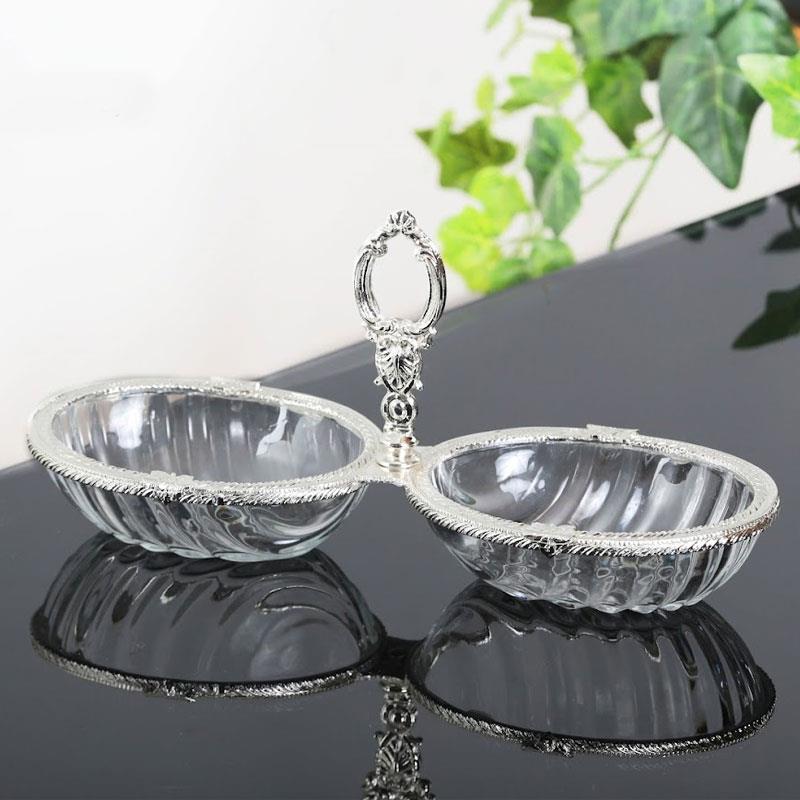 DH-8200G 2'li Çerezlik Gümüş - Çamlıca Home