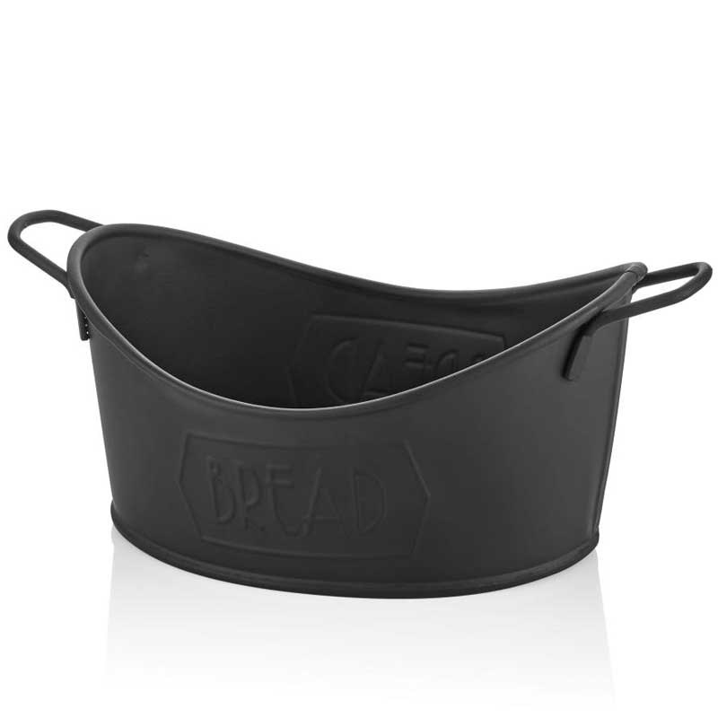 Ekmek Servisi 28 x 17 cm Siyah - The Mia