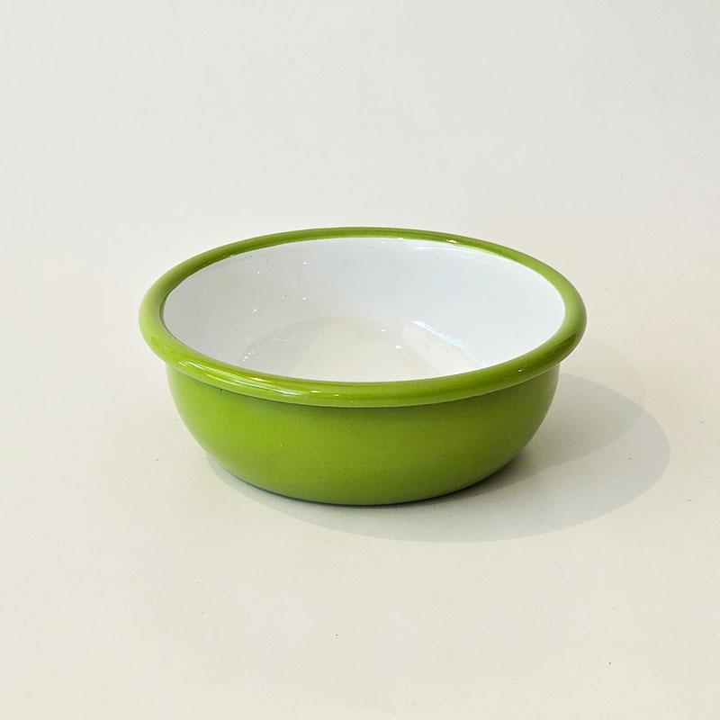 Emayra Emaye Kase 12 cm | Fıstık Yeşil İç Beyaz