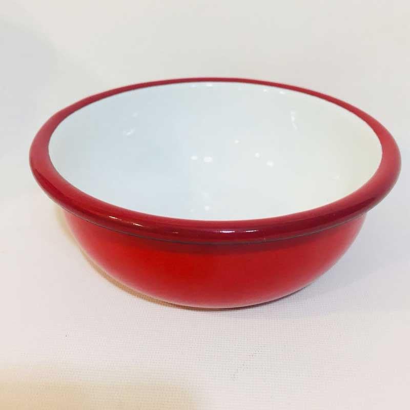 Emayra Emaye Kase 12 cm | Kırmızı