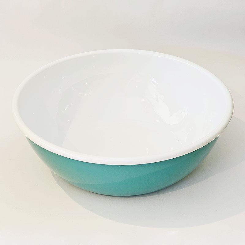 Emaye 32 cm Kase Turkuaz