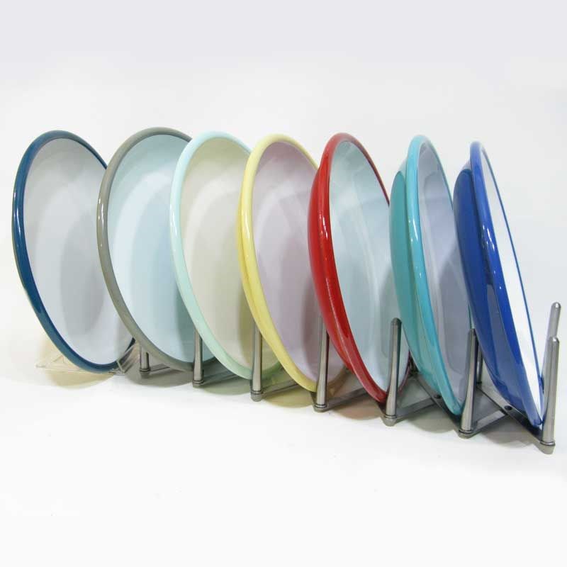 Emaye Derin Düz Tabak 25 cm Sarı