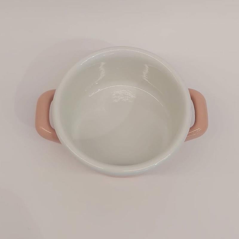 Emaye Mini Tencere 12 cm Yavruağzı