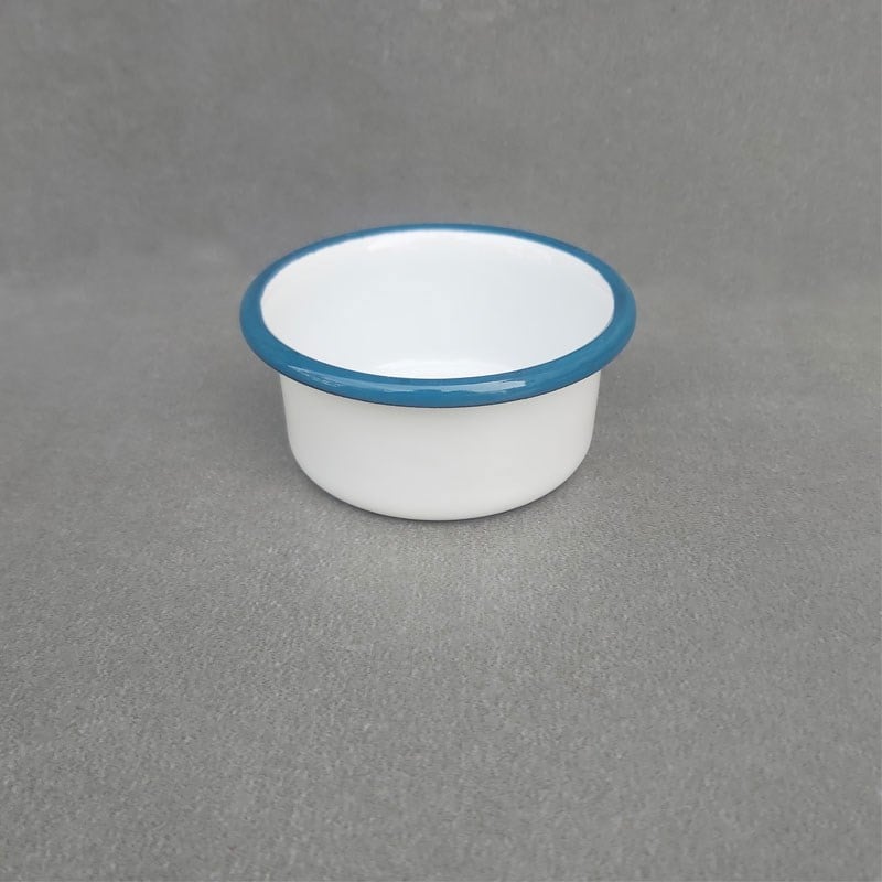 Emaye Reçellik Sosluk Beyaz Petrol Yeşili