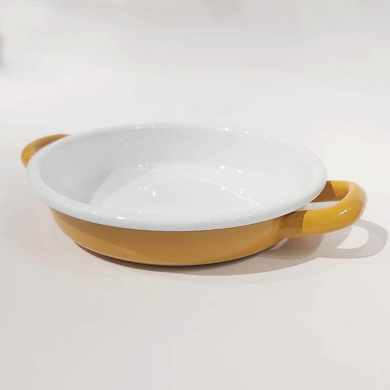 Emaye Sahan 19 cm Oksit Sarı