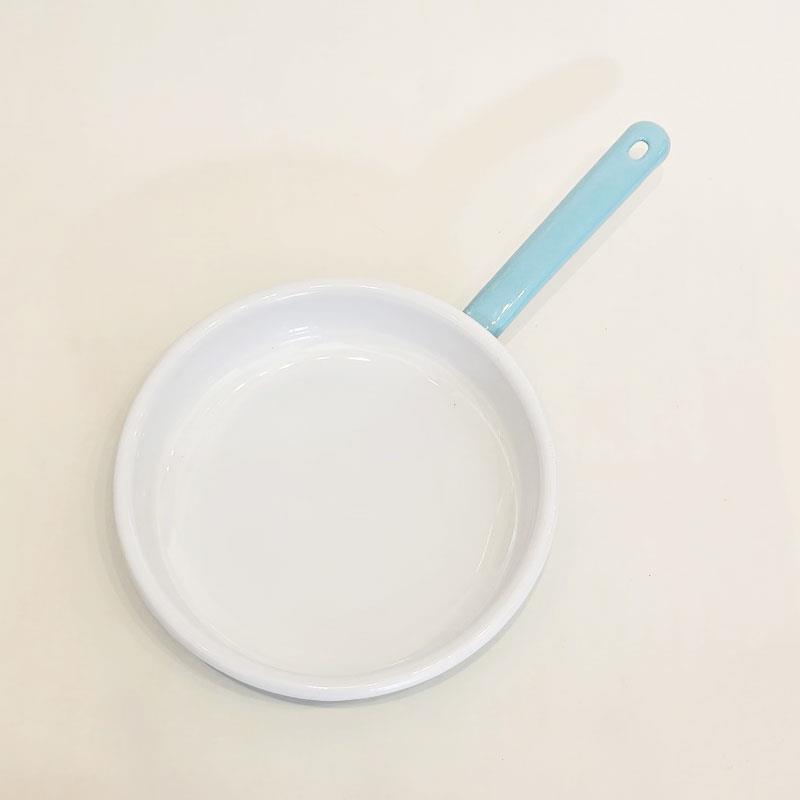 Emaye Tava 20 cm Nil Mavi