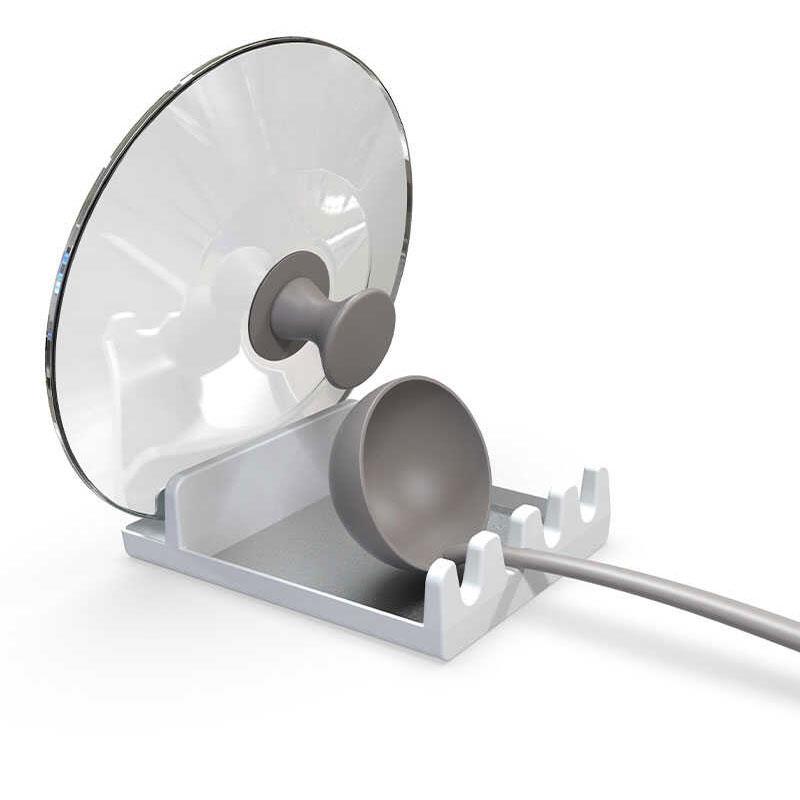 Fabıola Kepçelik Kaşıklık-Beyaz