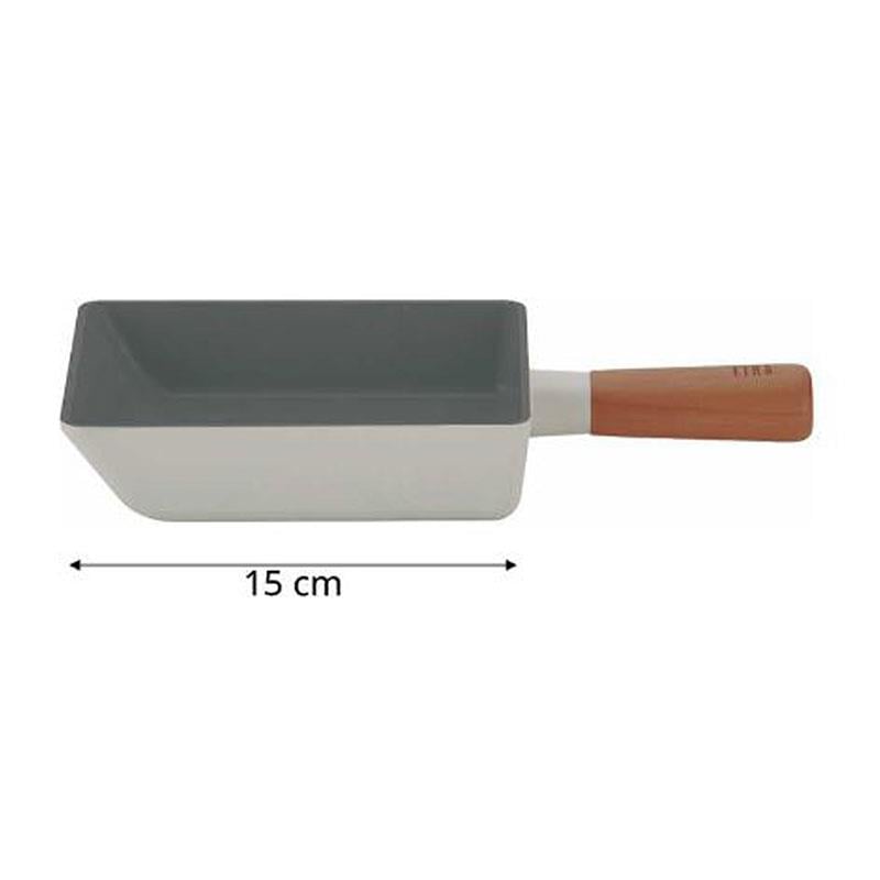 Fika Alüminyum Döküm Omlet Tavası 15 cm Gri