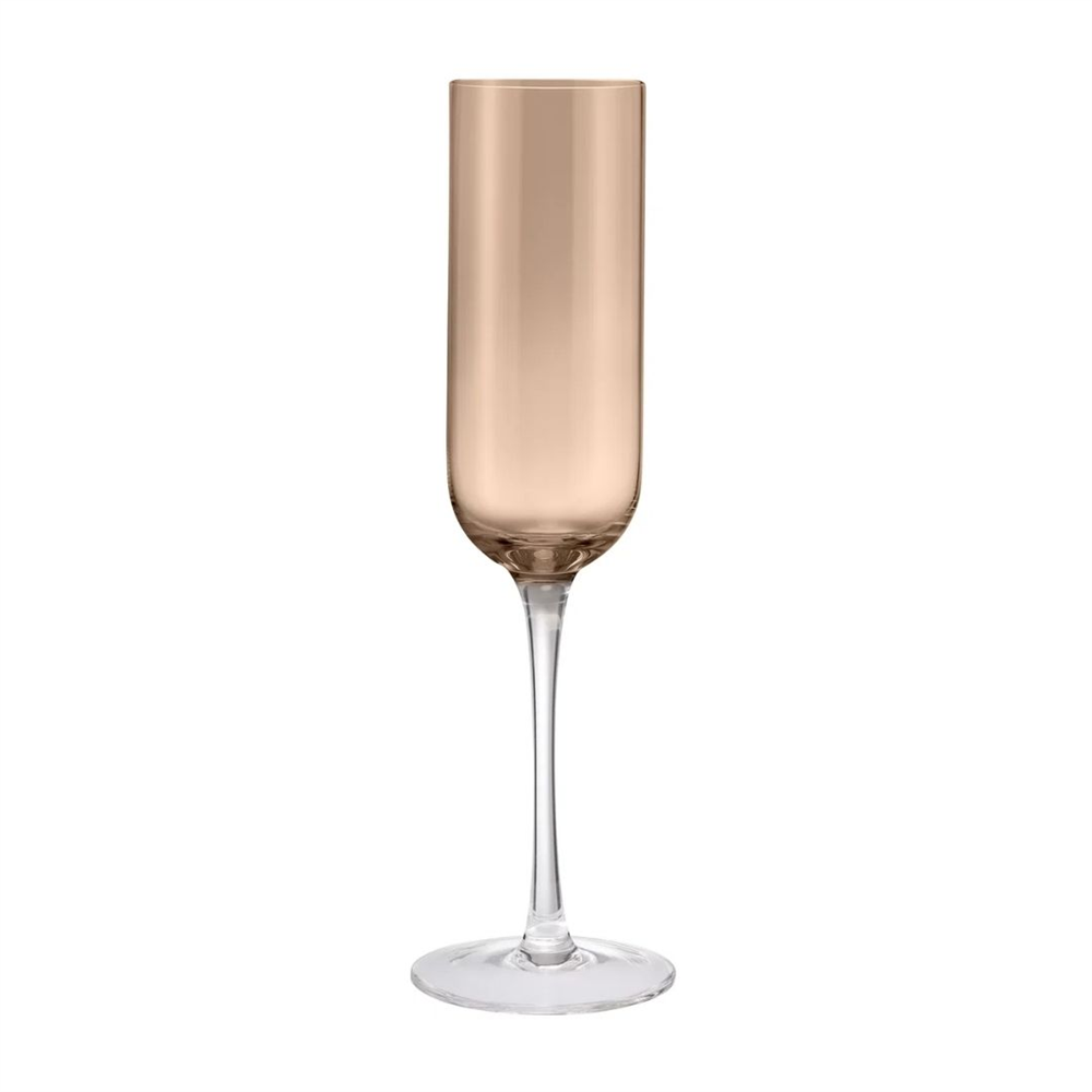 FUUMI 4lü Şampanya Kadehi Seti Kahve Renk - 220 ml