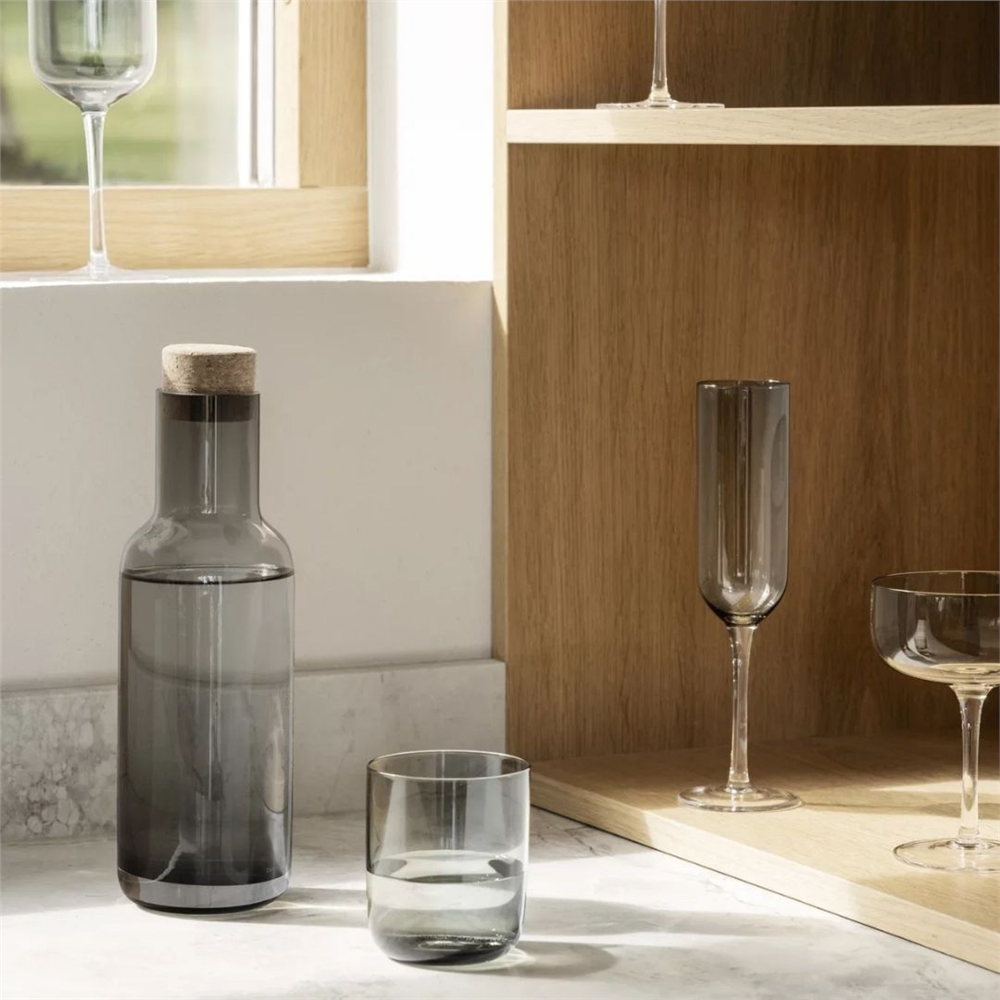 FUUMI 4lü Şampanya Kasesi Seti Füme Renk 280 ml