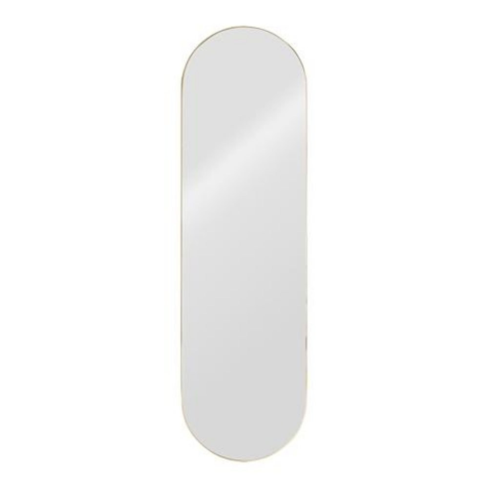 Hubba Metalik Titanyum Çerçeveli Duvar Aynası 157 cm