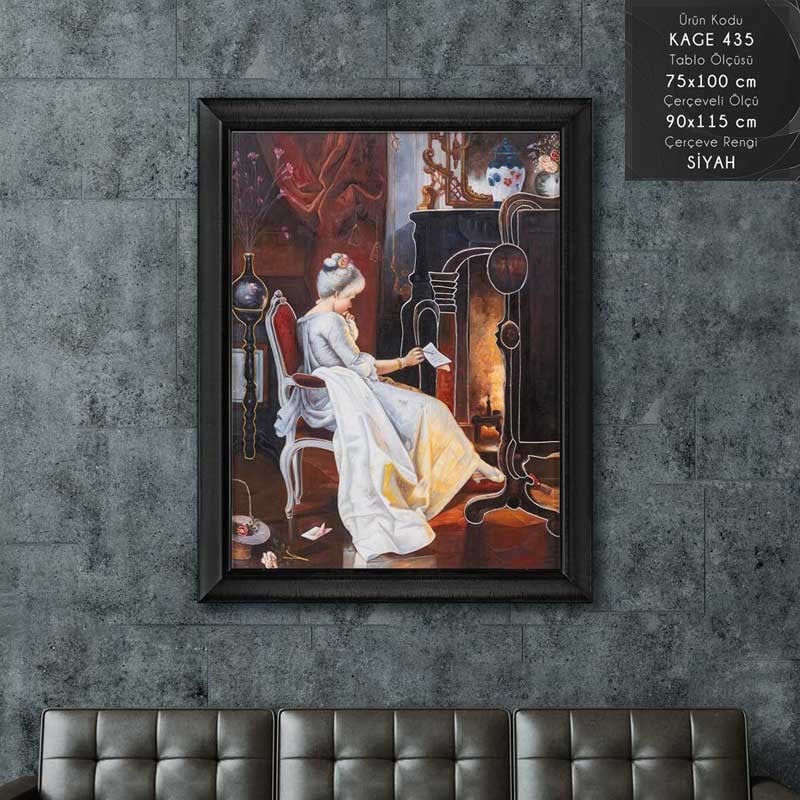 KAGE 435 Çerçeveli Tablo - Kare Home