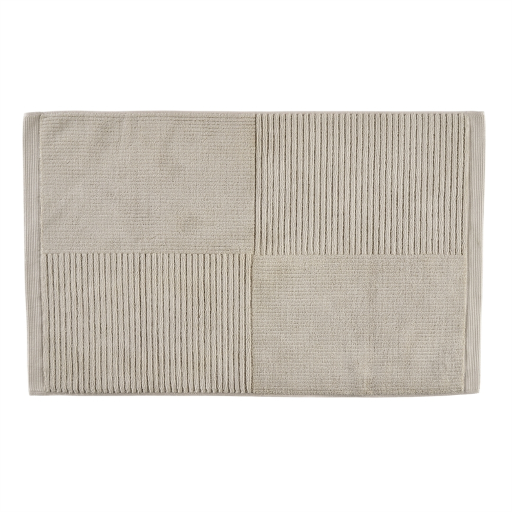 Klasik Banyo Paspası Kum Rengi 50x80 cm