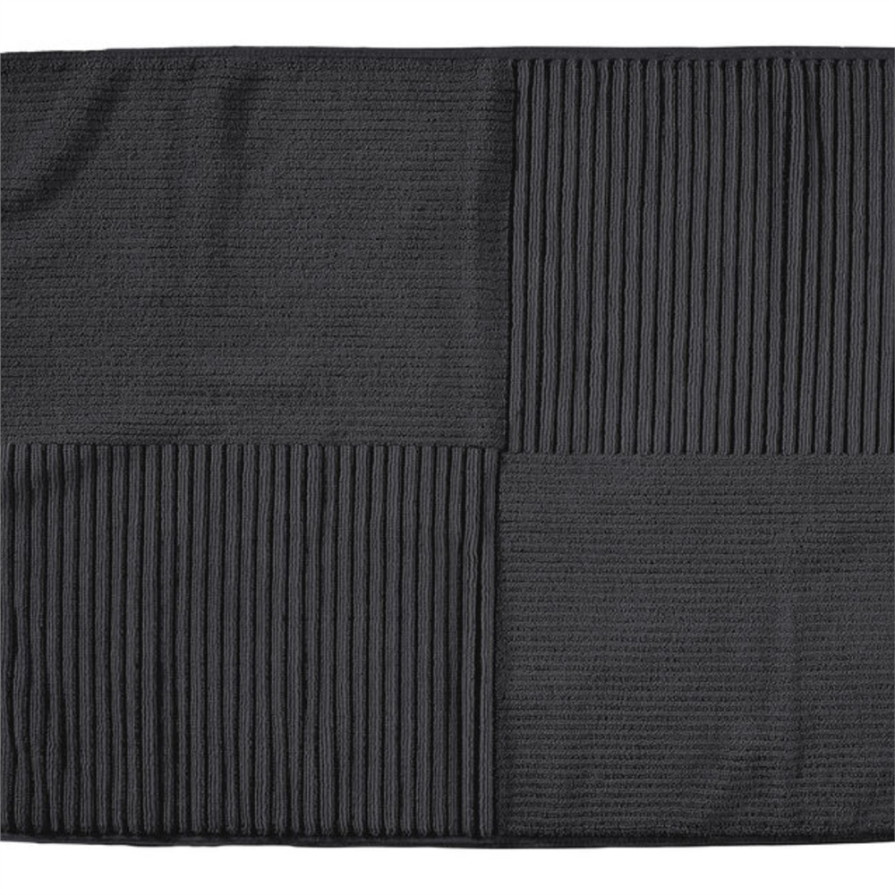 Klasik Banyo Paspası Siyah 50x80 cm